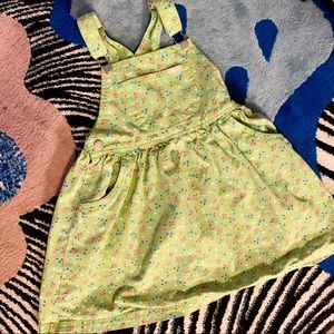 OshKosh B’Gosh Green Flower Jumper